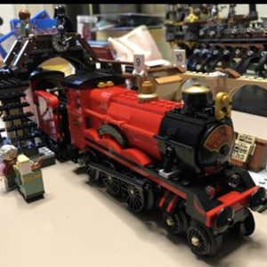 لگو هری پاتر و ایستگاه جادویی قطار هاگوارتز 898 قطعه 4th Party 19035 Hogwarts Express_اسباب بازی